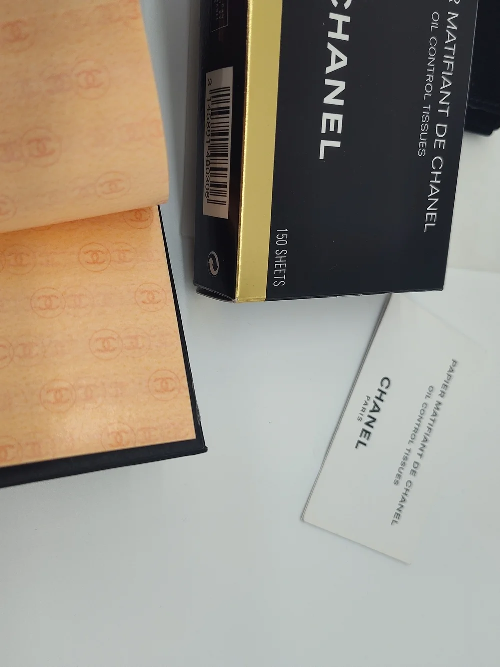 CHANEL Papier Matifiant Oil Control Tissues Japan Import Complete Set NWT RARE